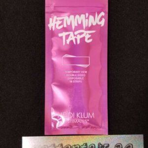NEW Heidi Klum Intimates Hemming Tape Temp Double Sided Disposable 18 Strips